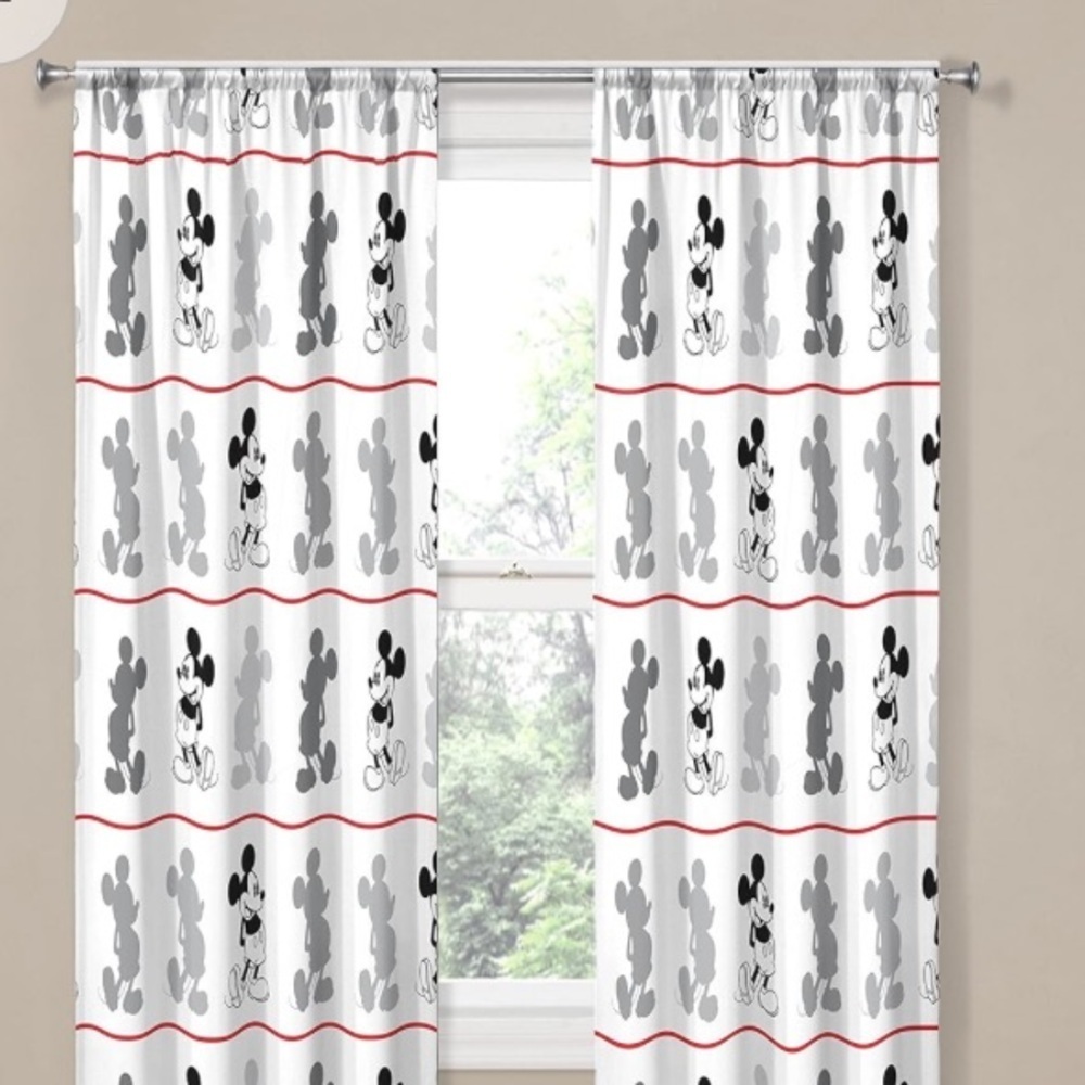 Disney Mickey Mouse widow panels 42x63